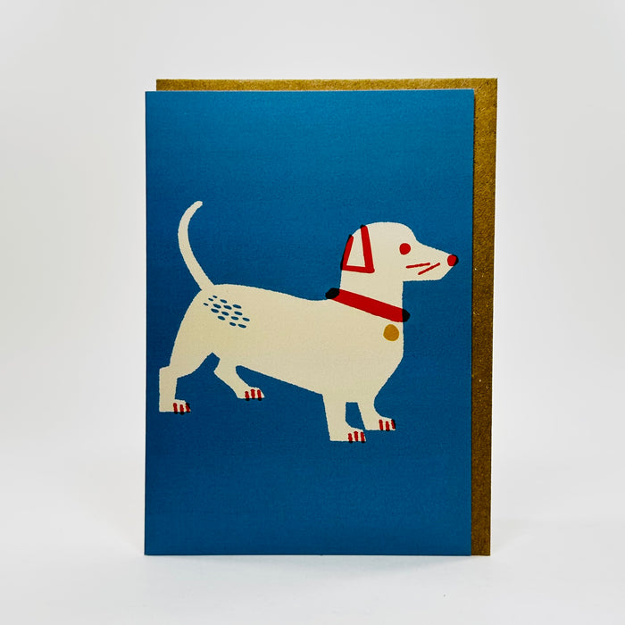 Sausage Dog - Christina Hagerfors x East End Prints Card
