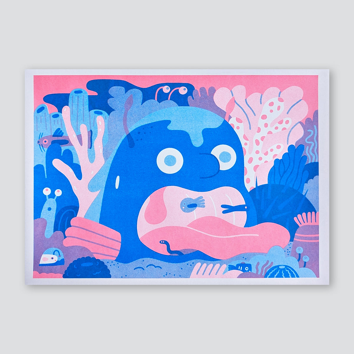 Sea Creature A3 Print - Lauren Morsley