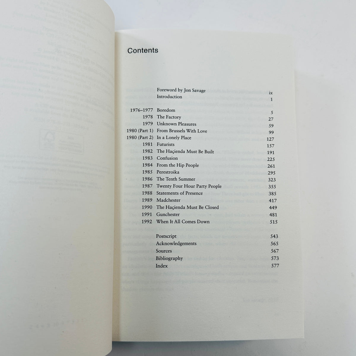 Shadowplayers - The Rise and Fall of Factory Records