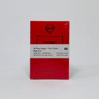 Silvine Pocket Notebook - Pack of 3 (Plain)