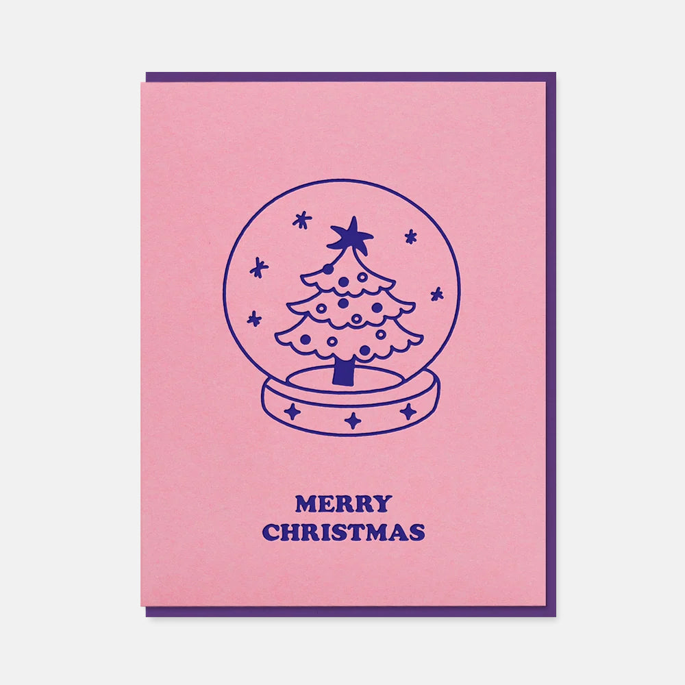 Snow Globe - 1973 x Doodles Christmas Card