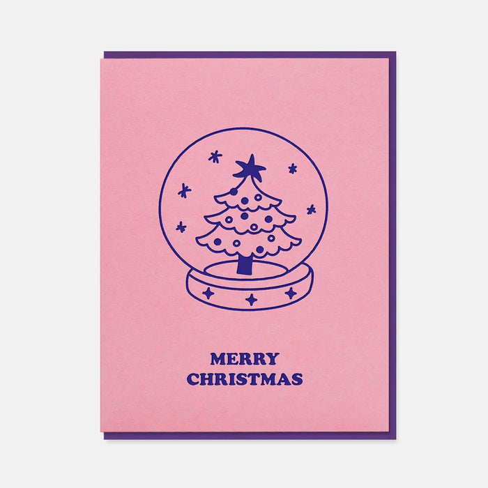 Snow Globe - 1973 x Doodles Christmas Card