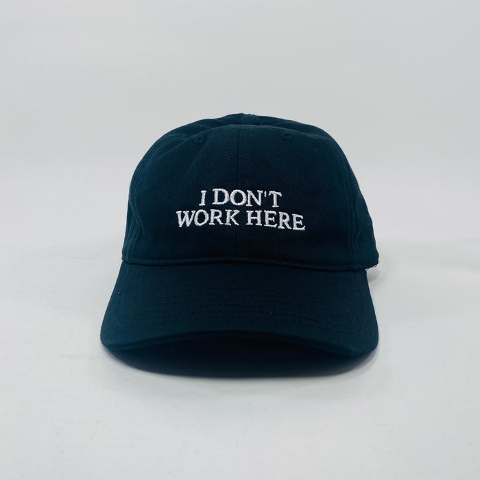 Sorry, I Don't Work Here Hat - Black