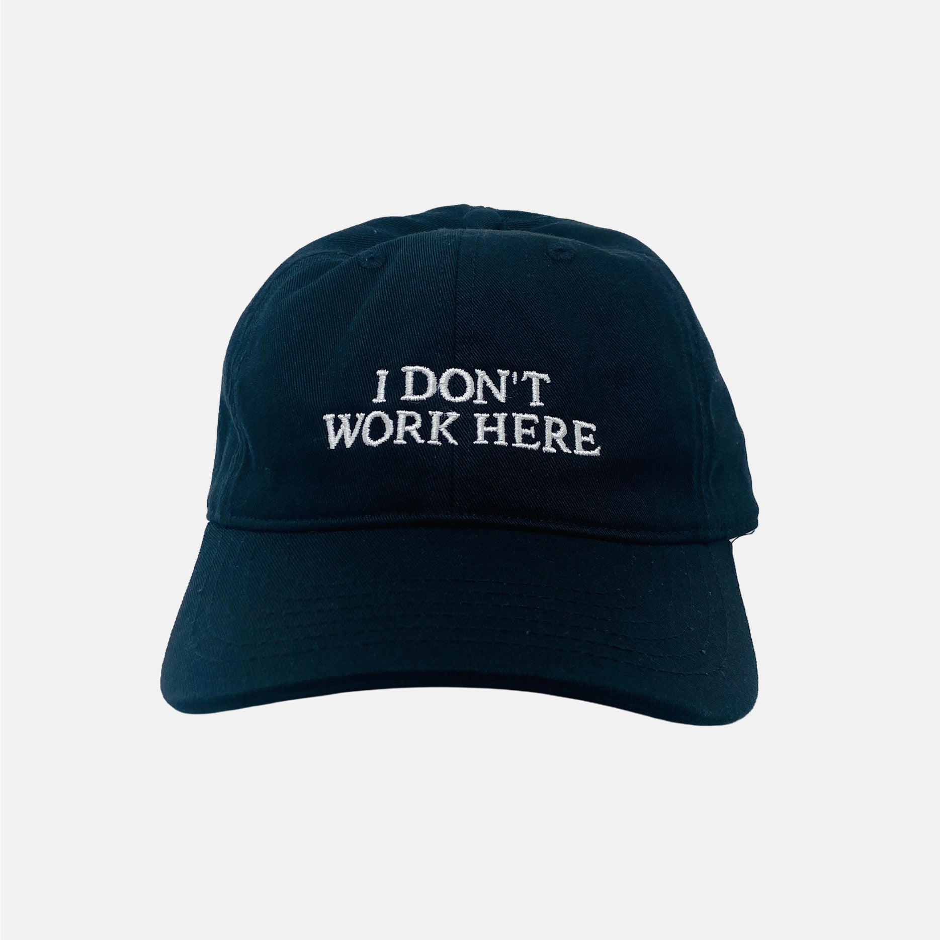 Sorry, I Don't Work Here Hat - Black – UNITOM