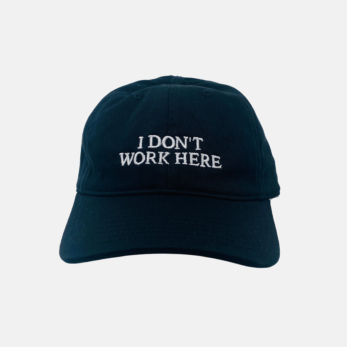 Sorry, I Don't Work Here Hat - Black
