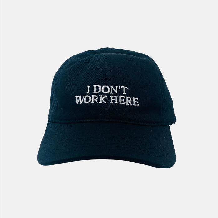 Sorry, I Don't Work Here Hat - Black