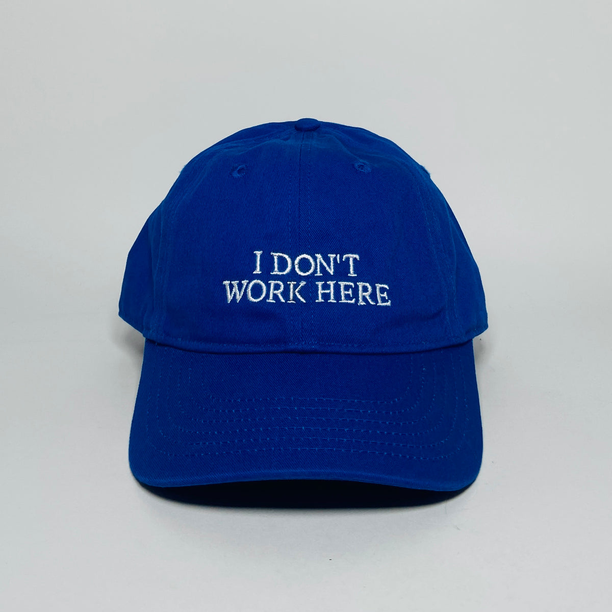 Sorry, I Don't Work Here Hat - Blue