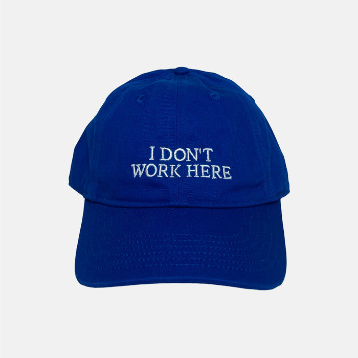 Sorry, I Don't Work Here Hat - Blue
