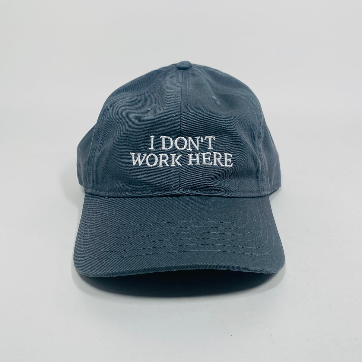 Sorry, I Don't Work Here Hat - Grey