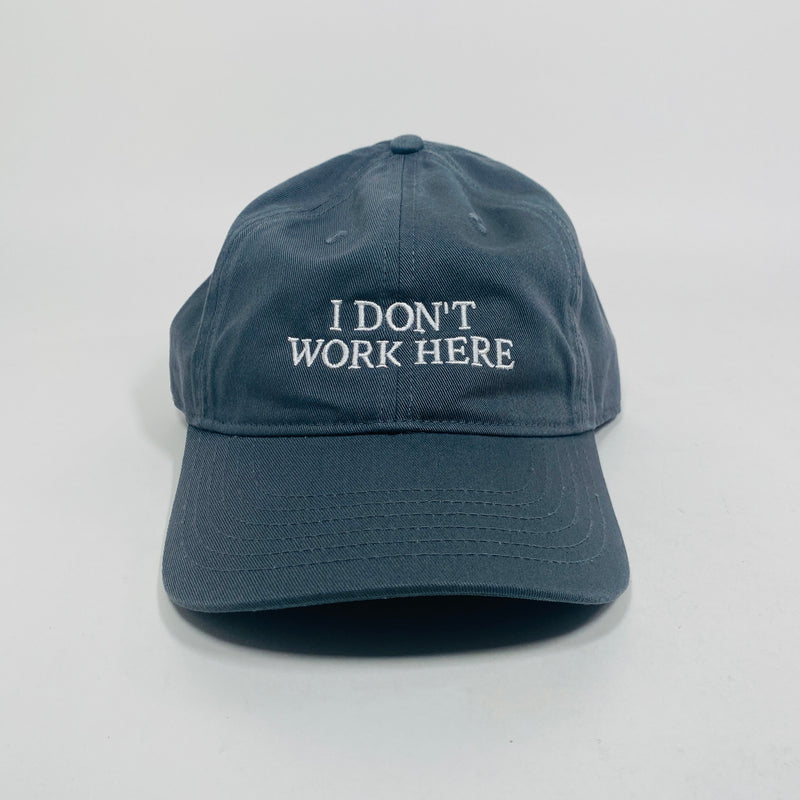 Sorry, I Don't Work Here Hat - Grey