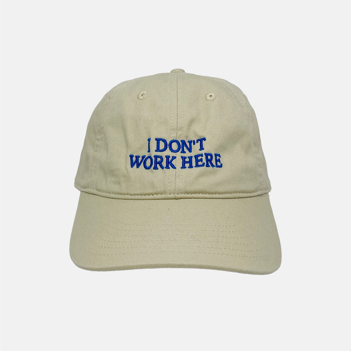 Sorry, I Don't Work Here Hat - Beige