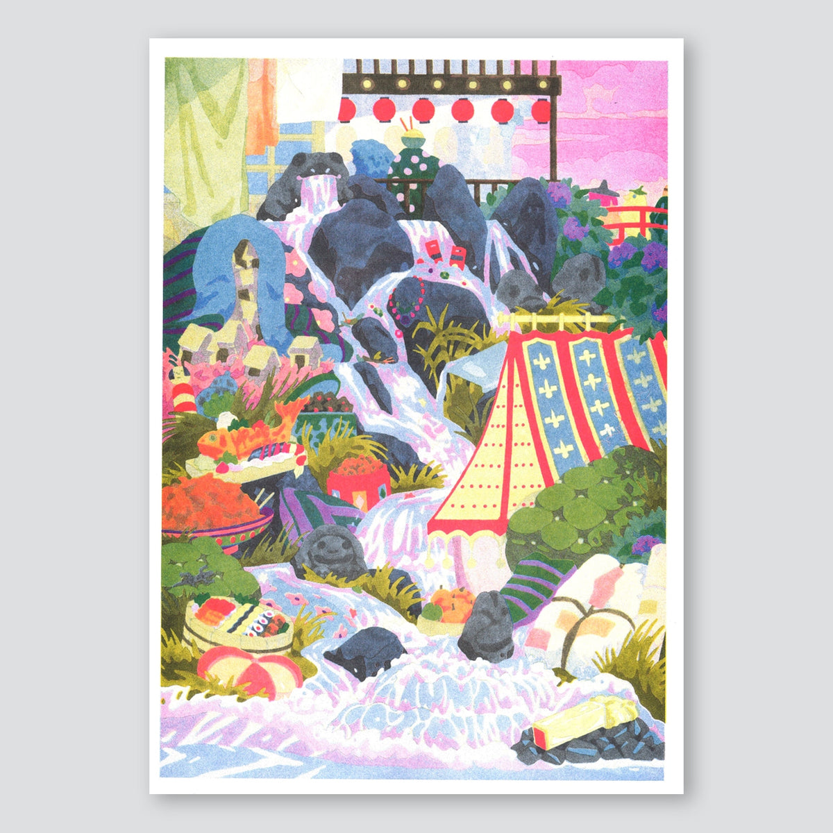 Spirited Away - Camille Gobourg A3 Print - KIBLIND Atelier