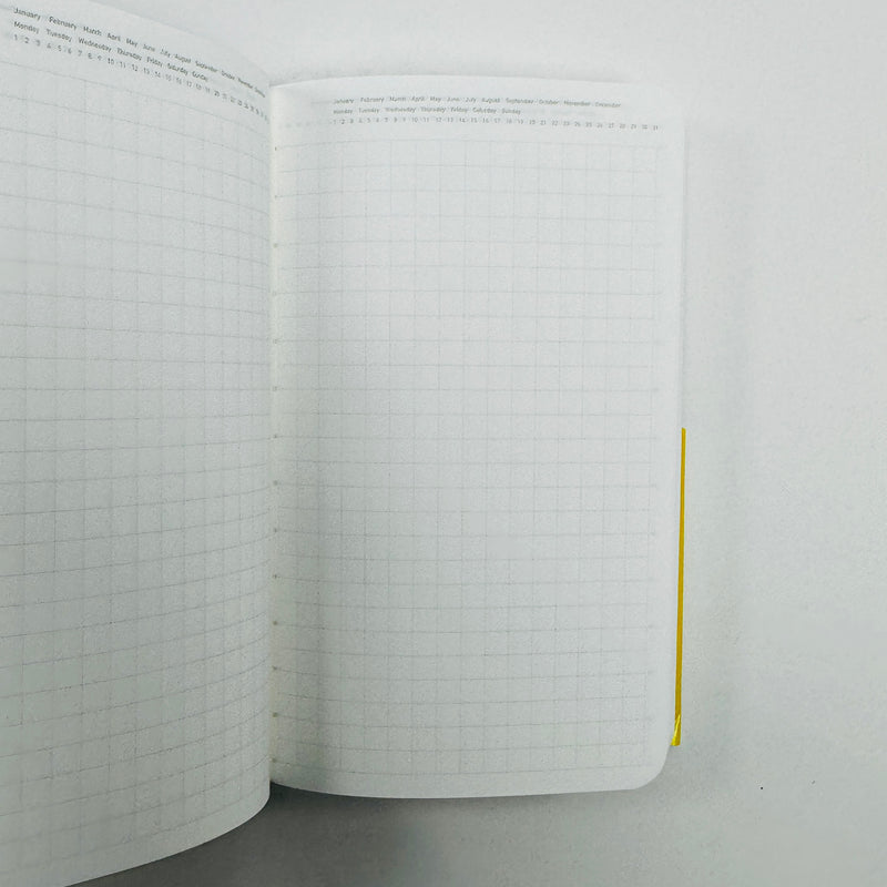Stalogy 365 Days Notebook (A6) Slim - Black