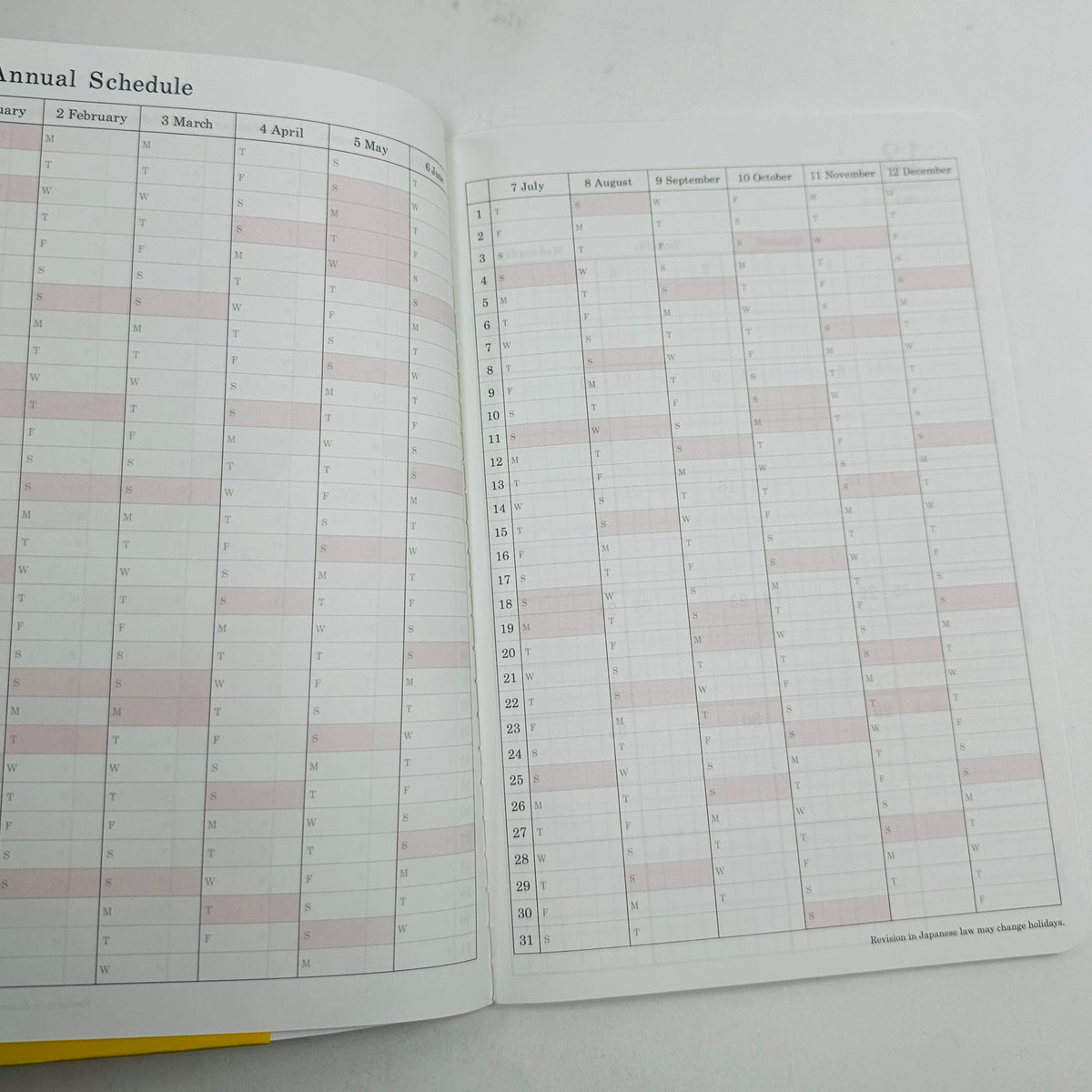 Stalogy Slim Monthly Diary 2026 (A5) - Black