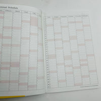 Stalogy Slim Monthly Diary 2026 (A5) - Black