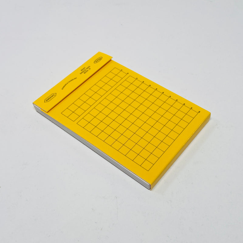 Stalogy Editor’s Memo Pad - Yellow (Square)