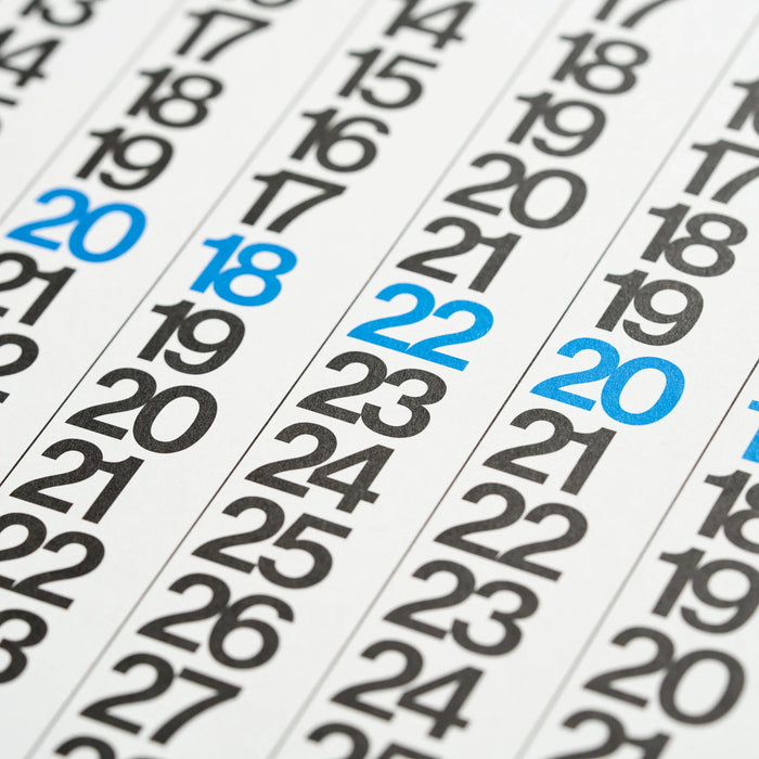 Stendig V Calendar 2026 - White