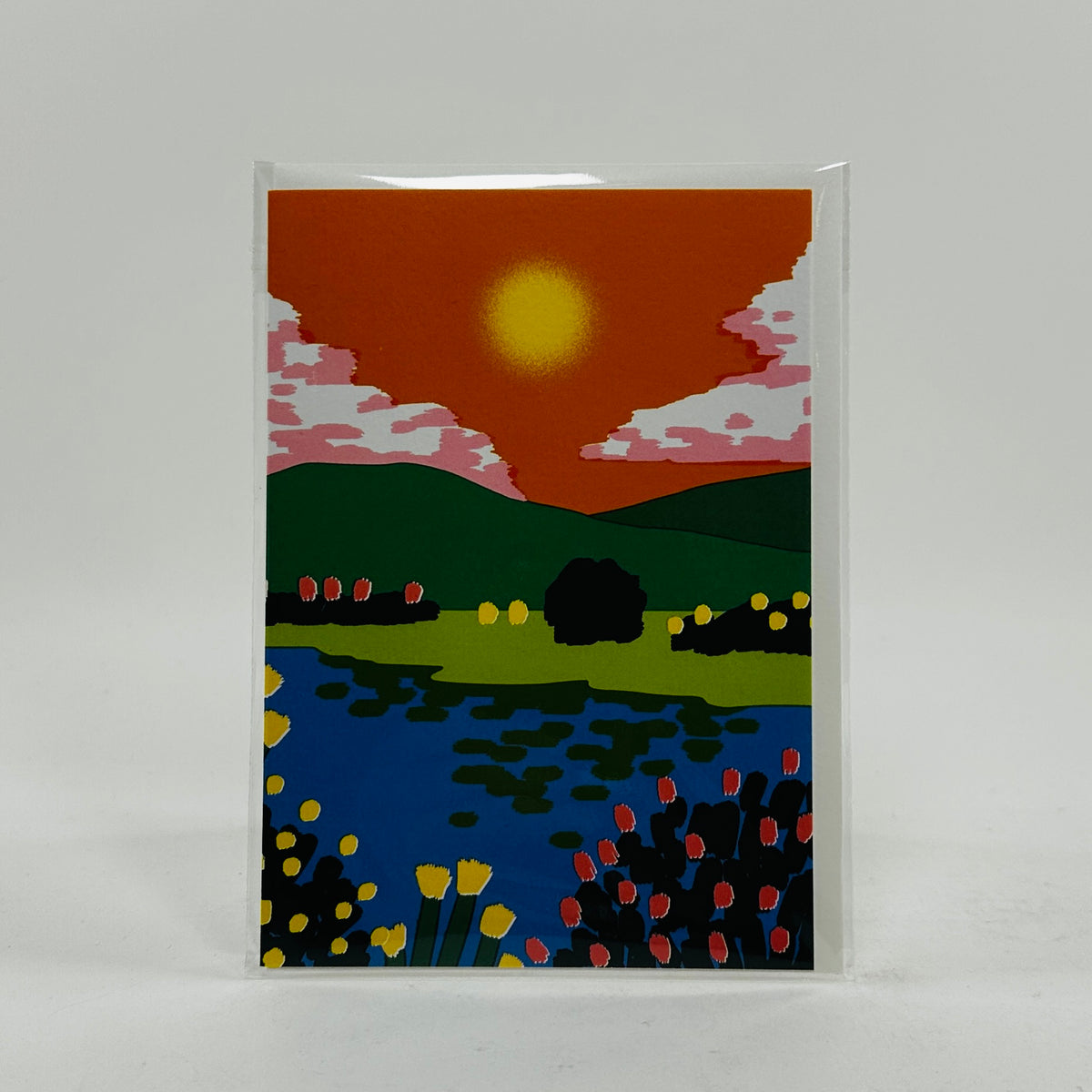 Sunset - Wrap Card