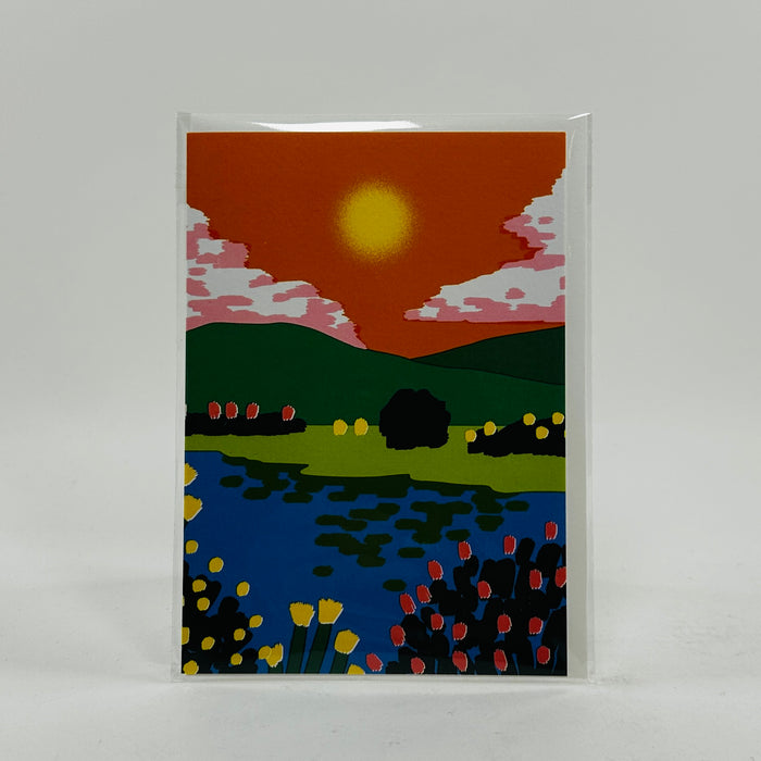 Sunset - Wrap Card