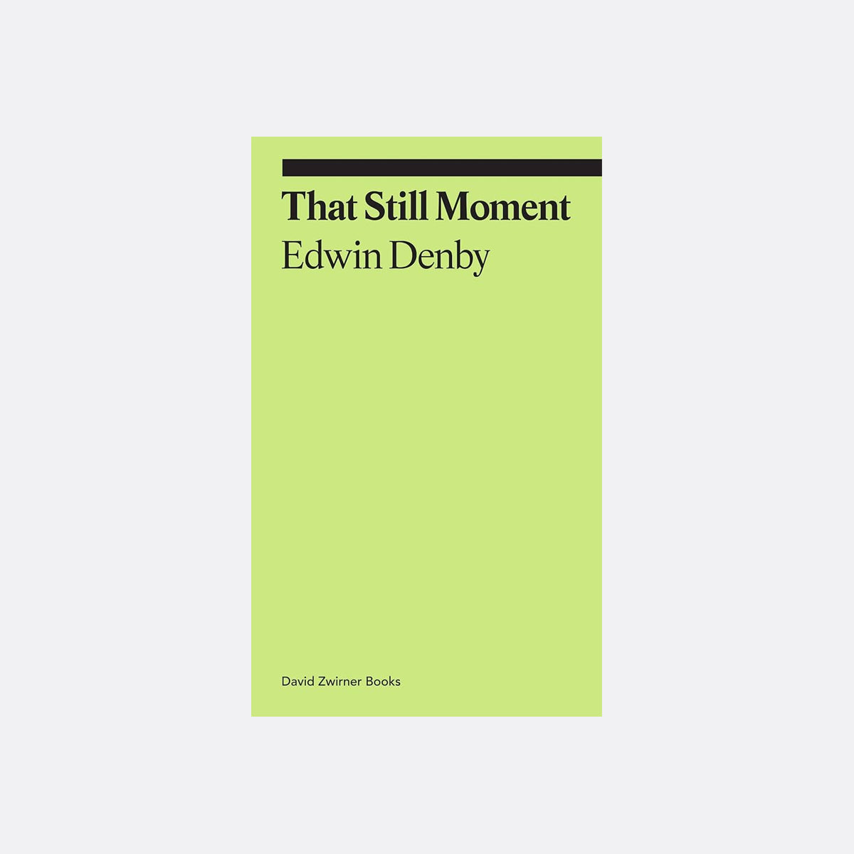 That Still Moment - Poetry and Essays on Dance (Ekphrasis Collection)