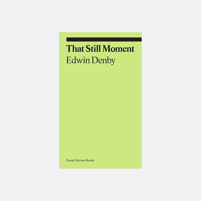 That Still Moment - Poetry and Essays on Dance (Ekphrasis Collection)