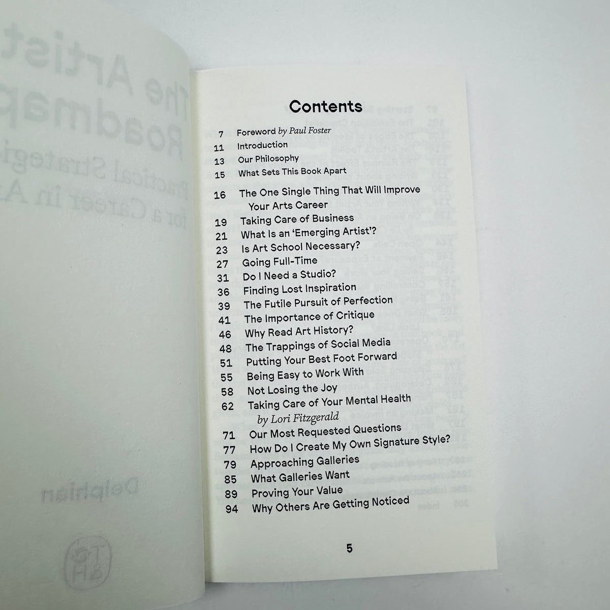 The Artist's Roadmap