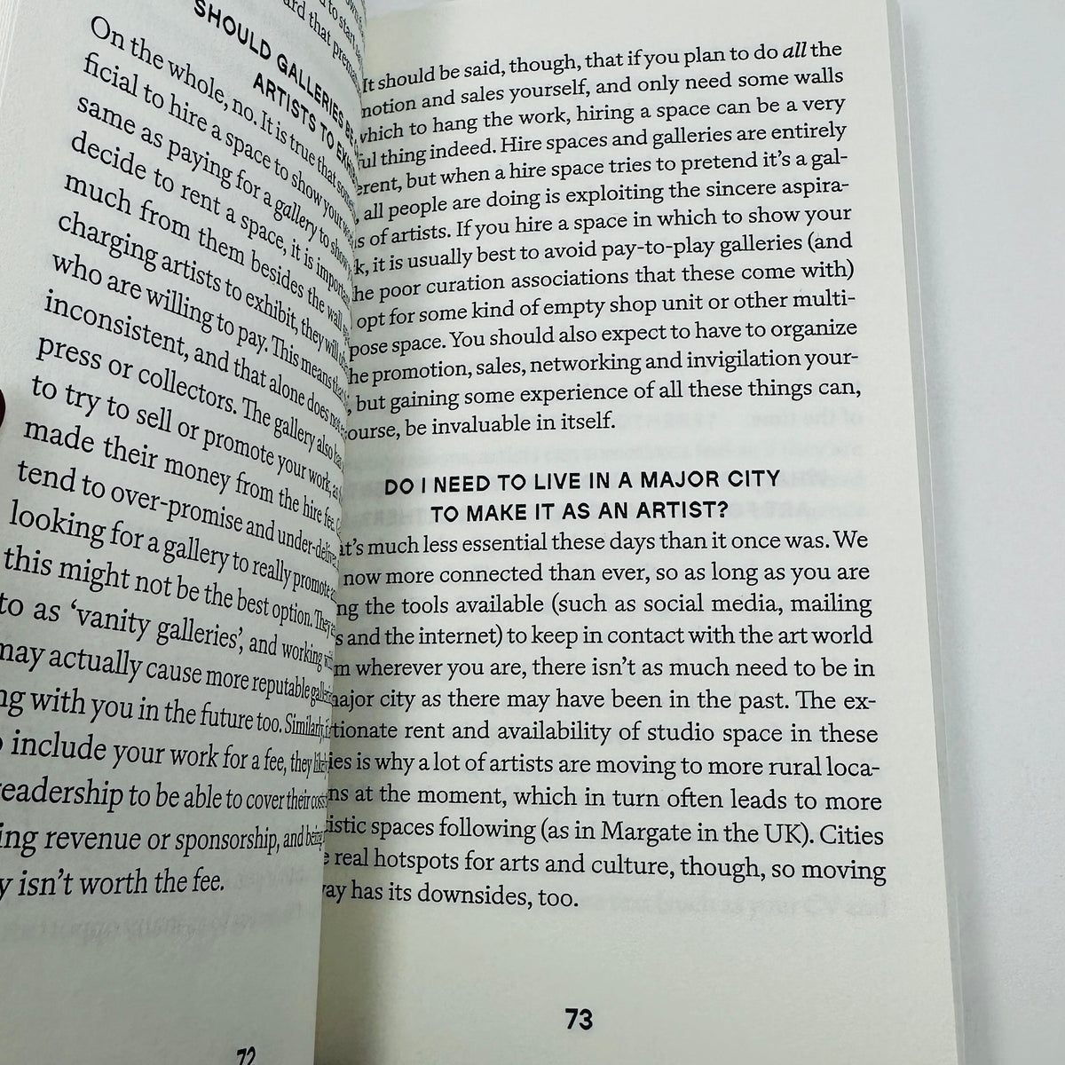 The Artist's Roadmap