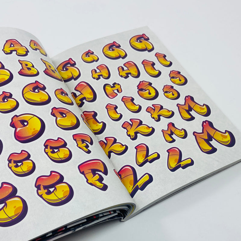 The Graffiti Alphabet Sticker Book