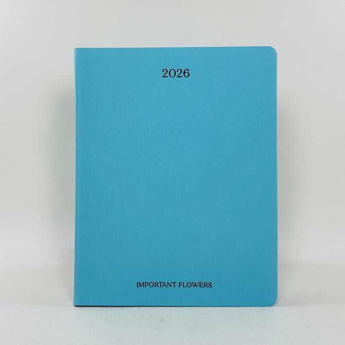 The Important Flowers Planner 2026