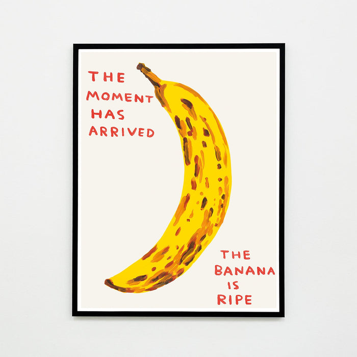 The Moment Has Arrived - David Shrigley Poster