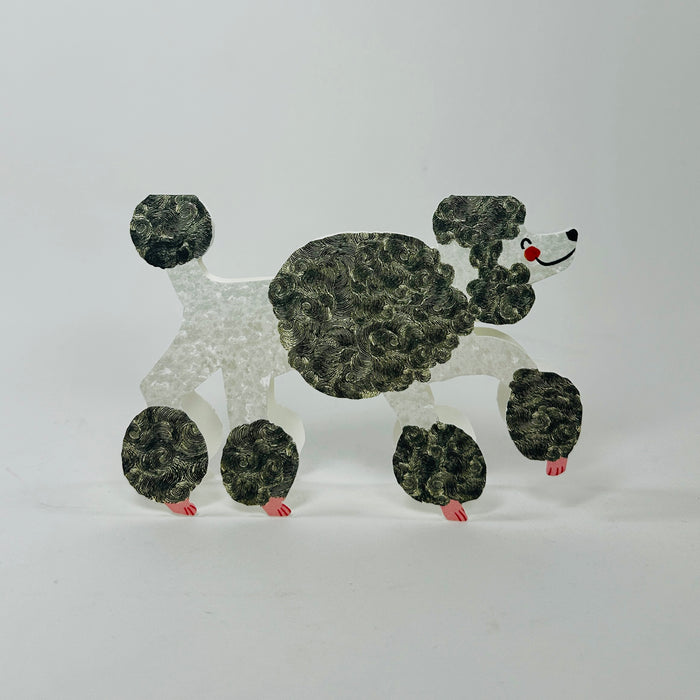 The Poodle - Hadley Card