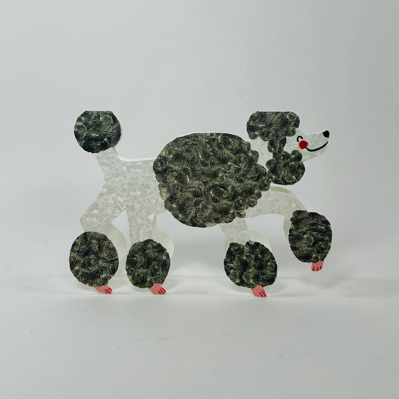 The Poodle - Hadley Card