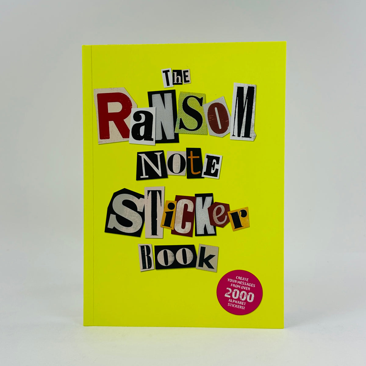 The Ransom Note Sticker Book