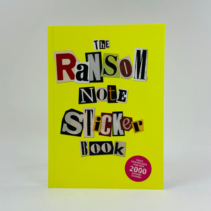 The Ransom Note Sticker Book