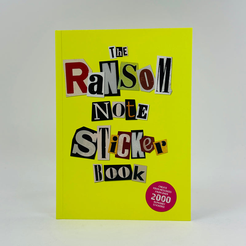 The Ransom Note Sticker Book
