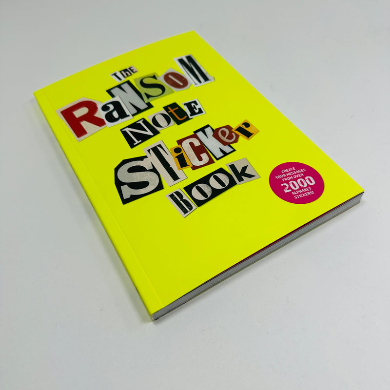 The Ransom Note Sticker Book