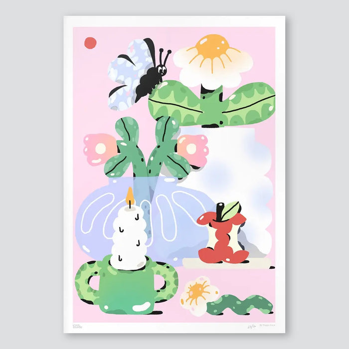 The Small Things A3 Print - Poppy Crew x Evermade