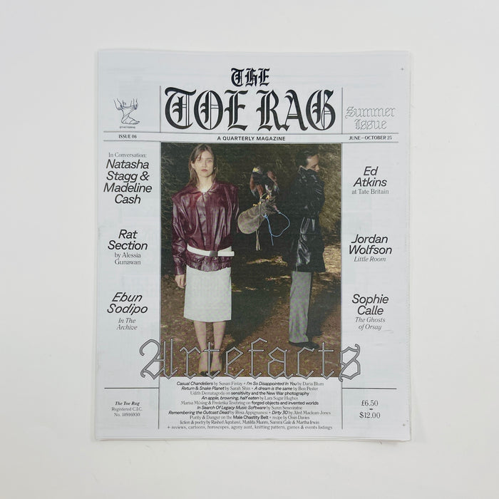 The Toe Rag #6 - Artefacts - Summer 2025