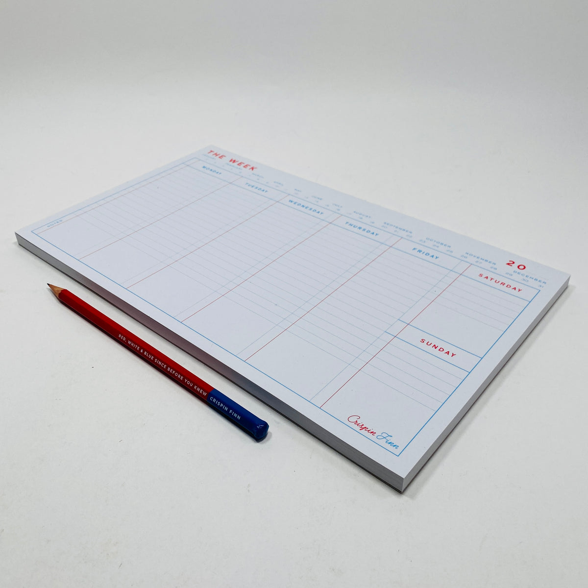 The Week Desk Pad