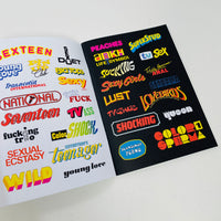 Top Shelf Type - Adult Magaine Logotypes 1960 - 1990