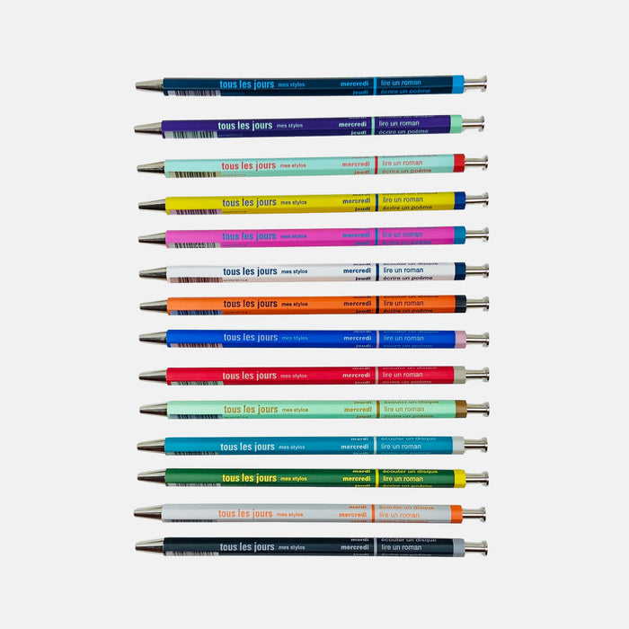 Tous Les Jours Ballpoint Pen (Various Colours)