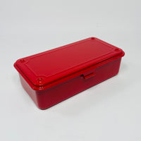 Toyo Steel Trunk Shape Toolbox - Red