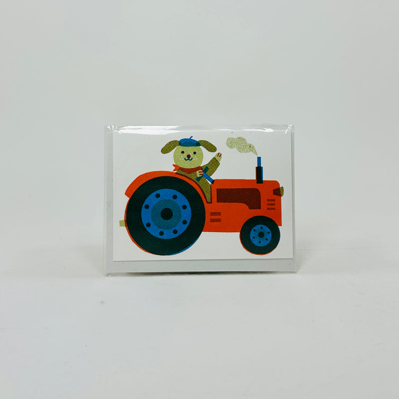 Tractor - The Printed Peanut Card