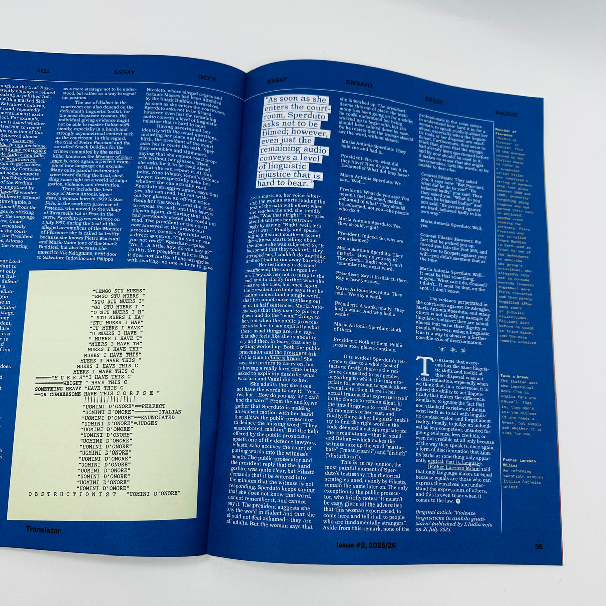 Translator #2 - The World Overheard