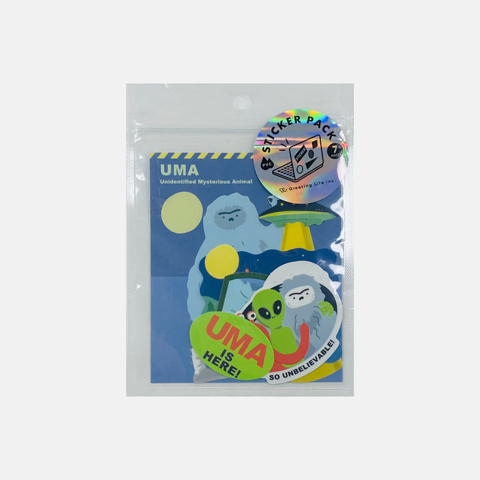 UMA by Sodeyama Kahoko - Greeting Life Sticker Pack