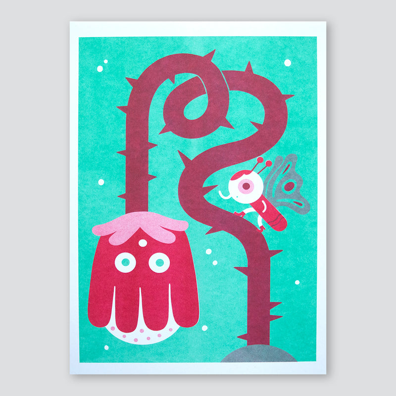 Upside Down A3 Print - Lauren Morsley