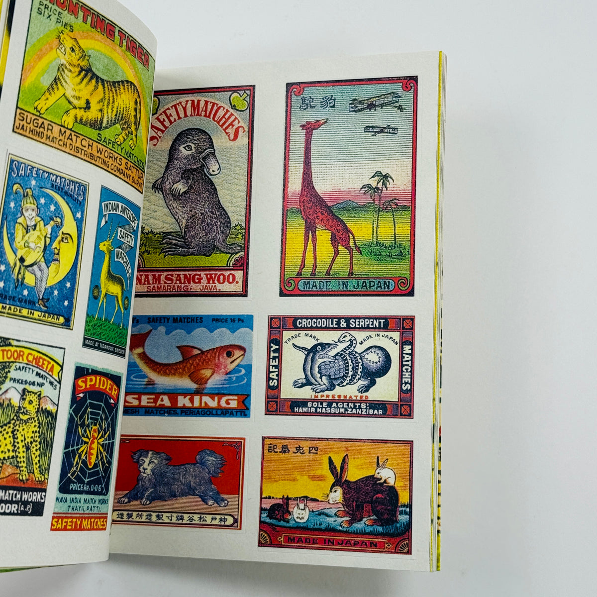 Vintage Matchboxes - A Little Sticker Book