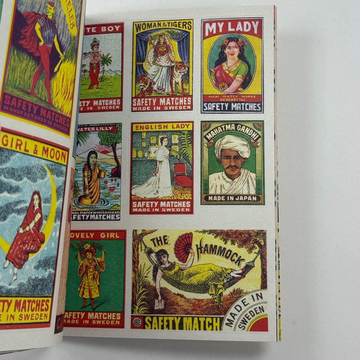 Vintage Matchboxes - A Little Sticker Book
