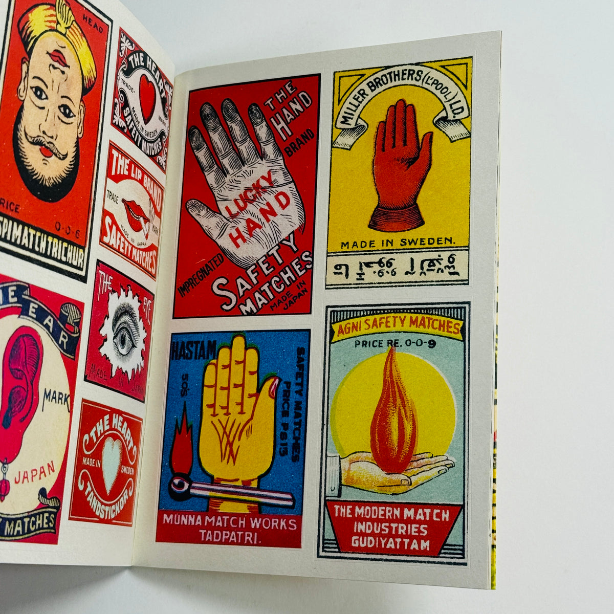Vintage Matchboxes - A Little Sticker Book