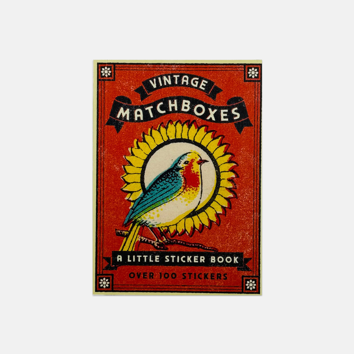 Vintage Matchboxes - A Little Sticker Book